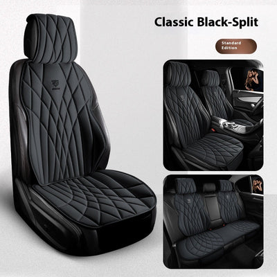 Car Universal Leather Semi-surrounded High-end Five-seat Seat Cover mystore