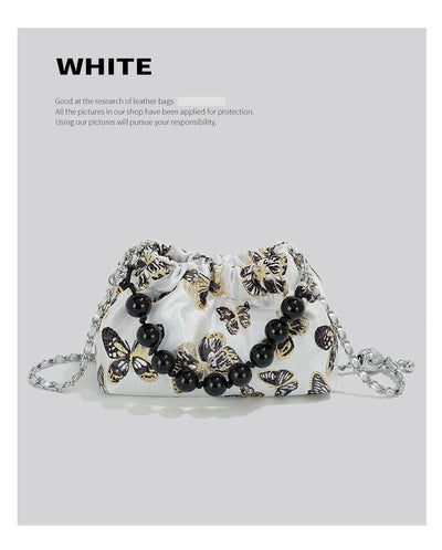 Bow Chain Bucket Women's Cross-body Bag mystore