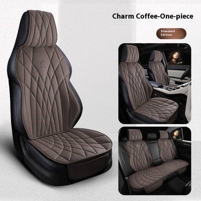 Car Universal Leather Semi-surrounded High-end Five-seat Seat Cover mystore