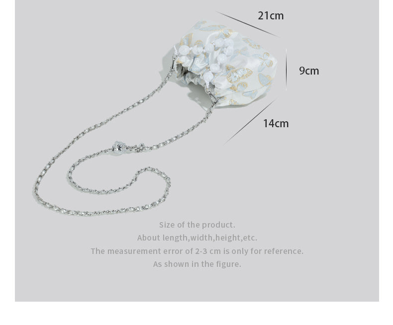 Bow Chain Bucket Women's Cross-body Bag mystore