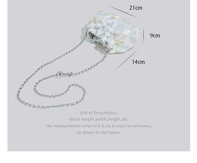 Bow Chain Bucket Women's Cross-body Bag mystore